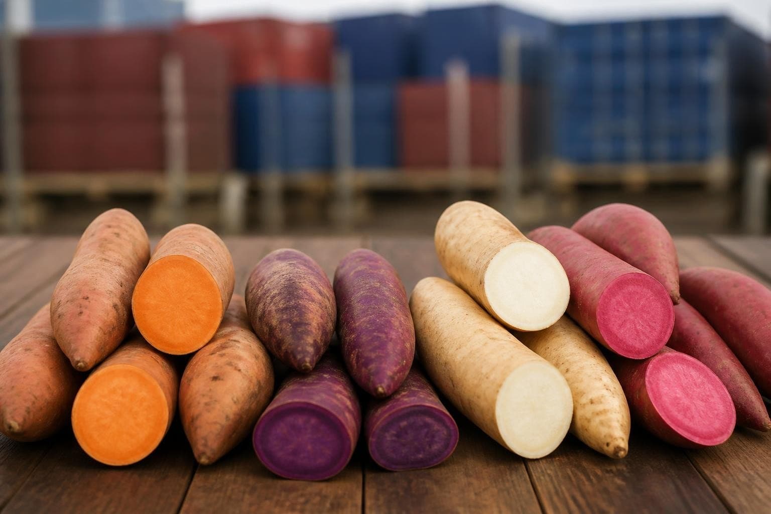 Colors of Sweet Potatoes: A Complete Guide for Importers