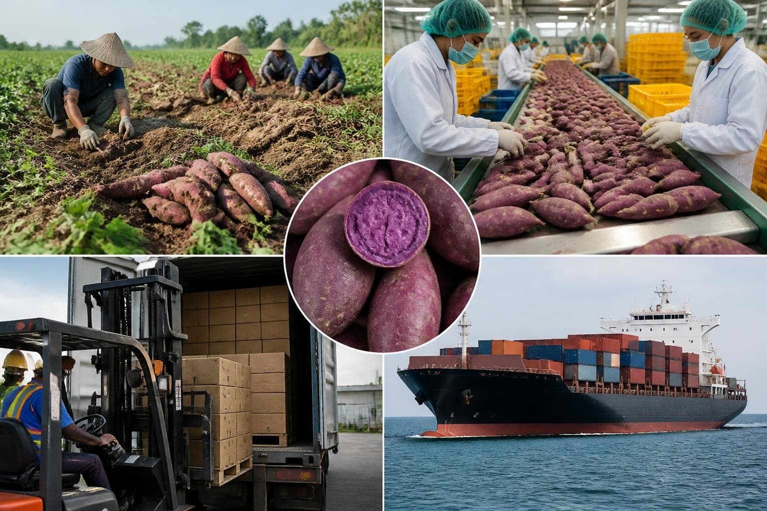 Purple Flesh Sweet Potato: Export Quality Standards