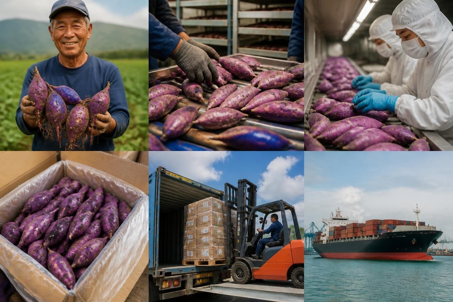 Taiwan Purple Sweet Potatoes: Market Guide for Exporters