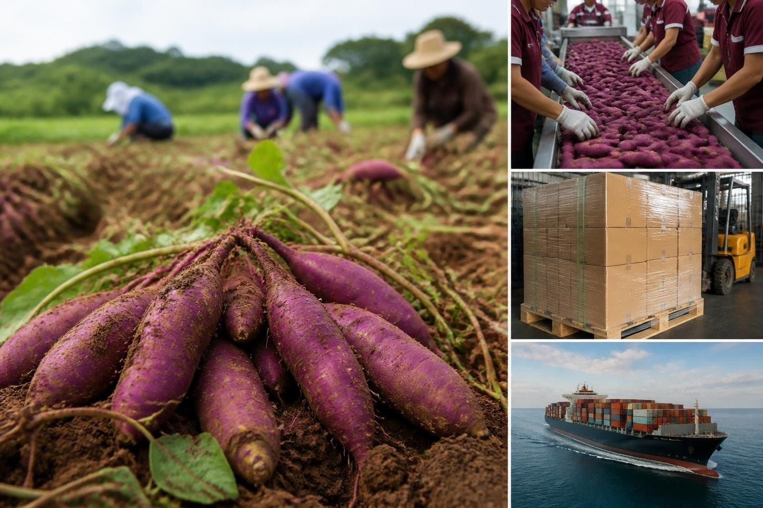 Purple Sweet Potatoes Supplier: Quality & Sourcing Guide