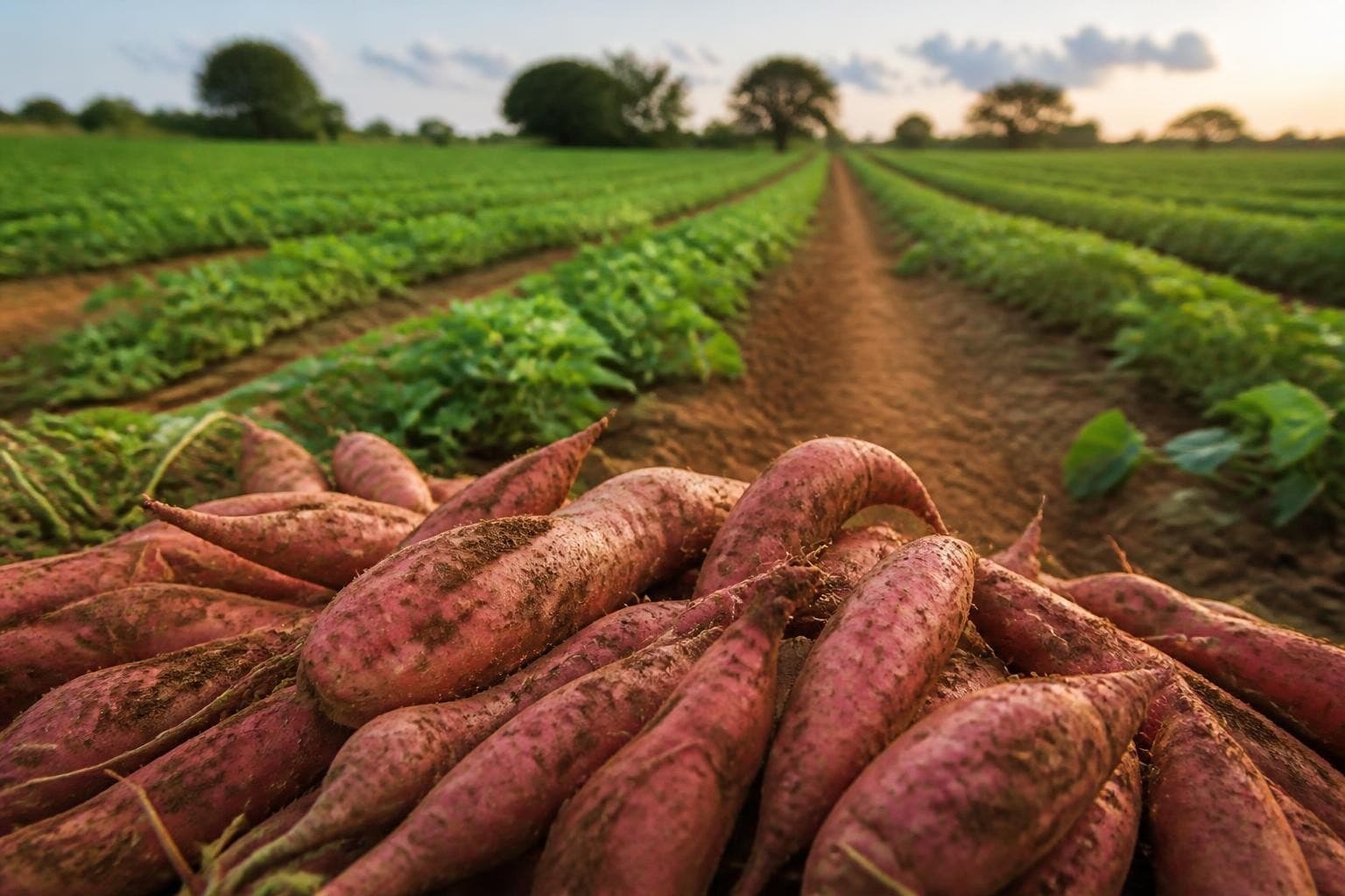 Sweet Potatoes Harvest: Best Practices for Export Quality and Global Markets