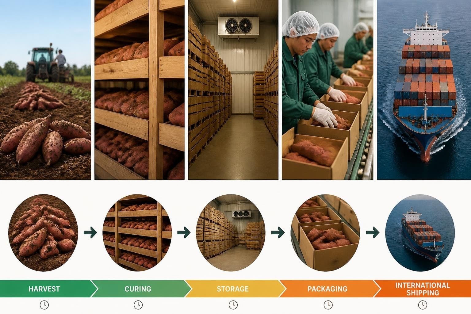 Sweet Potatoes Shelf Life for Export: Guide for Buyers