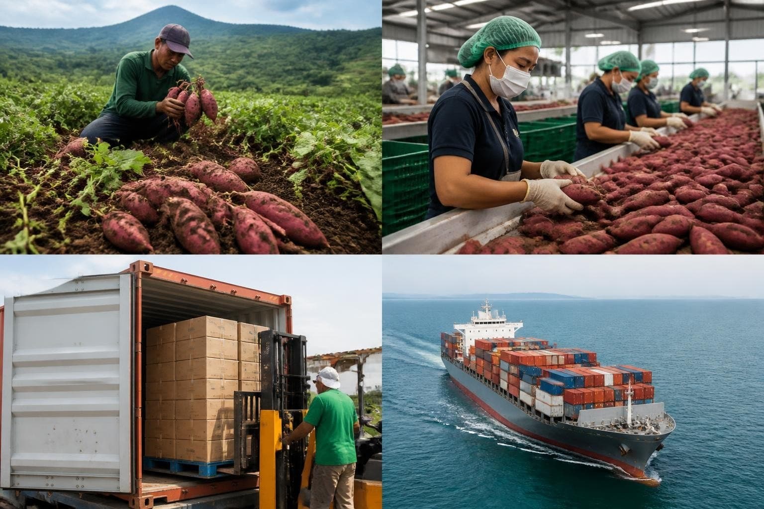 Sweet Potatoes Export from Indonesia: A Guide for International Buyers