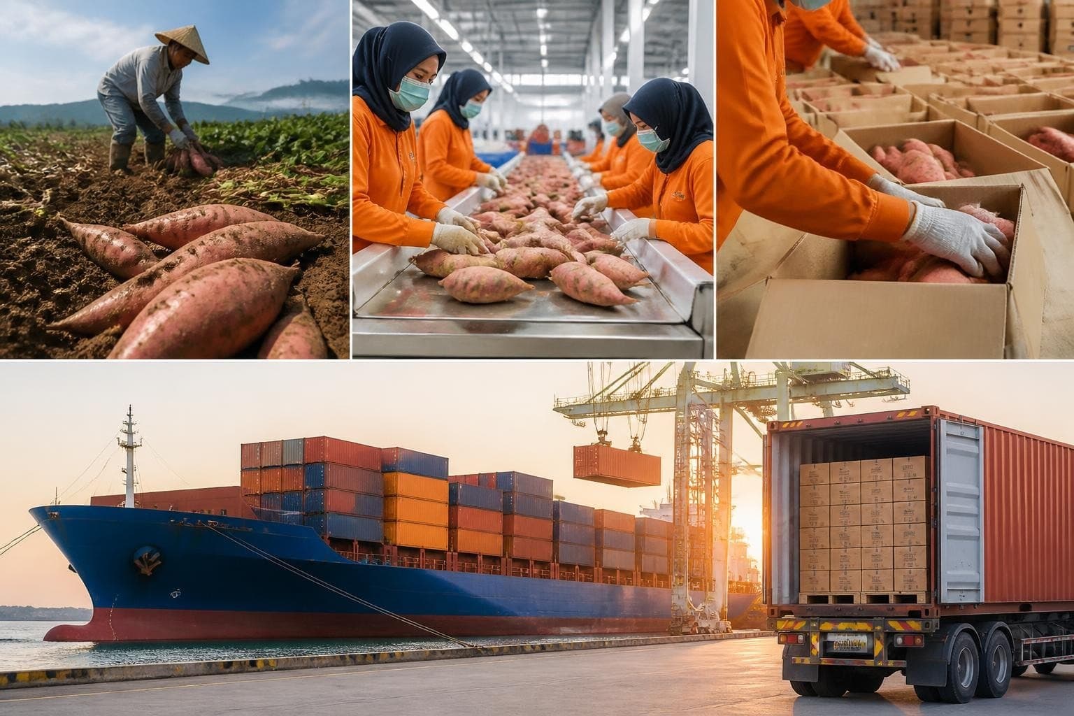 Sweet Potatoes Supplier Indonesia: Quality & Export Guide