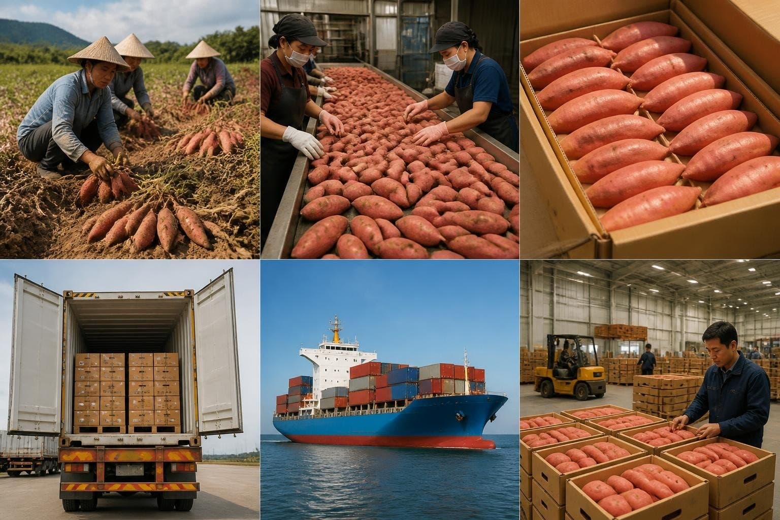 Fresh Sweet Potatoes Export: Complete Guide for Buyers