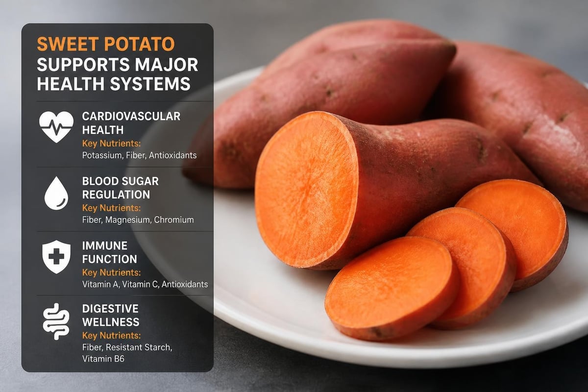 Sweet potato health benefits