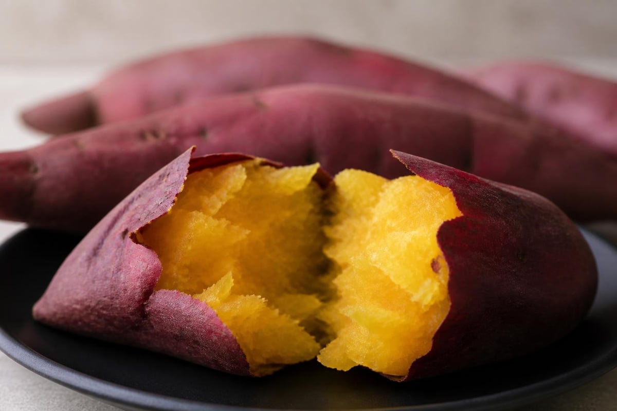 Japanese sweet potato sweetness development
