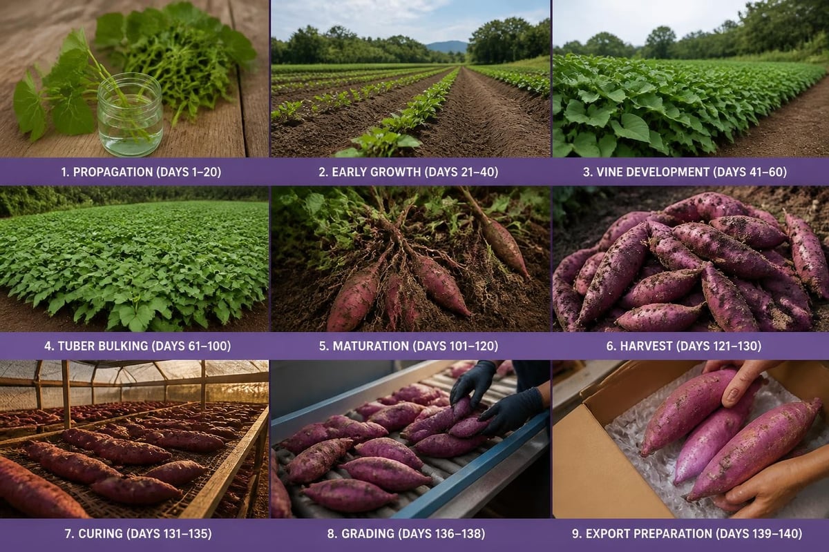 Murasaki cultivation cycle