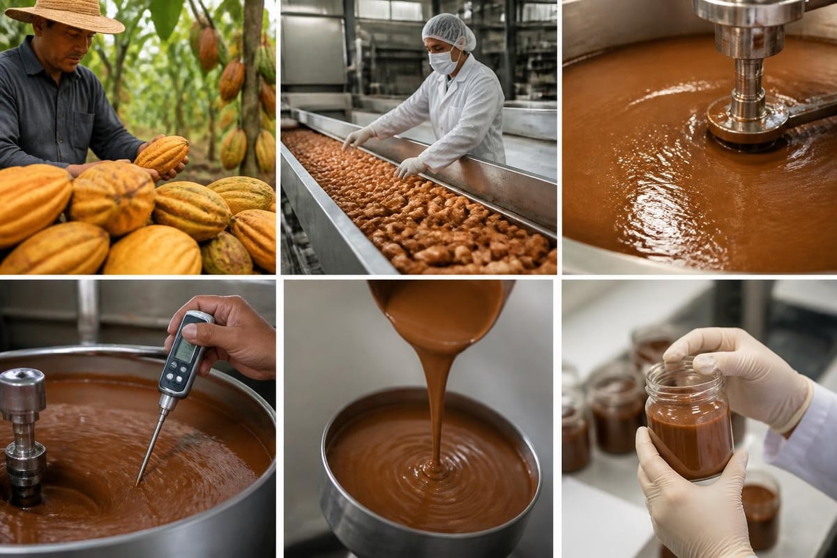 Sweet potato caramel quality control process
